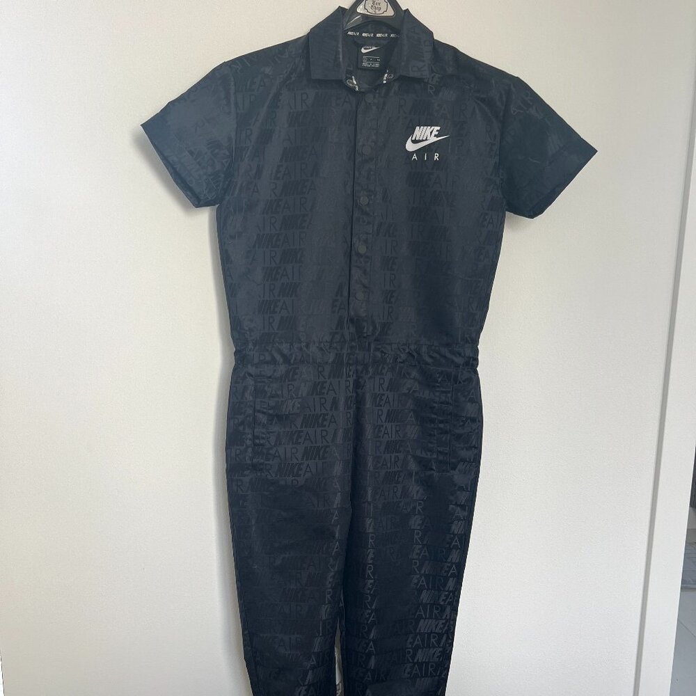 Nike Air Sportswear Full Body Jumpsuit Black AR3171-010 Women’s Size Small